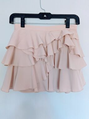 Ruffled Mini Skirt